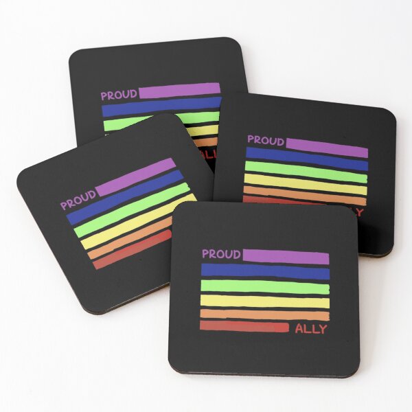 Item preview, LGBTQ+ "proud ally" designed and sold by fideskizal.