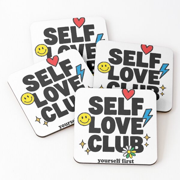 Item preview, Self Love Club T-Shirt – Yourself First Positive Affirmation Tee designed and sold by PlushFutura.