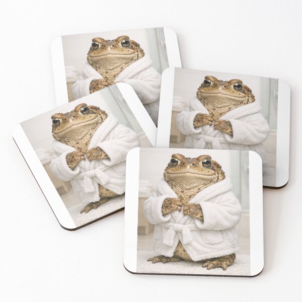 Item preview, Cozy Bathrobe American Toad designed and sold by Sillytoe.
