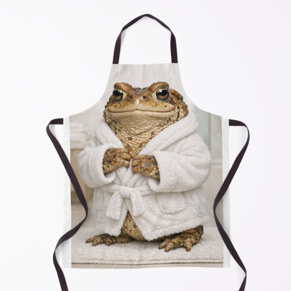 Item preview, Cozy Bathrobe American Toad designed and sold by Sillytoe.