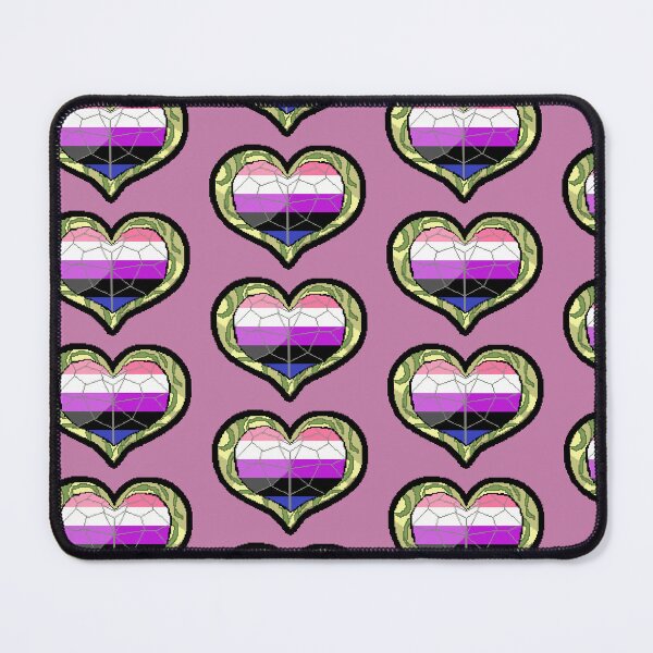 Item preview, Genderfluid Heart Container (Twilight Princess) designed and sold by Kitsuneki94.
