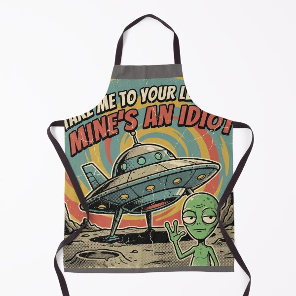 Item preview, Take Me to Your Leader... Mine's an Idiot designed and sold by PosiPrints.