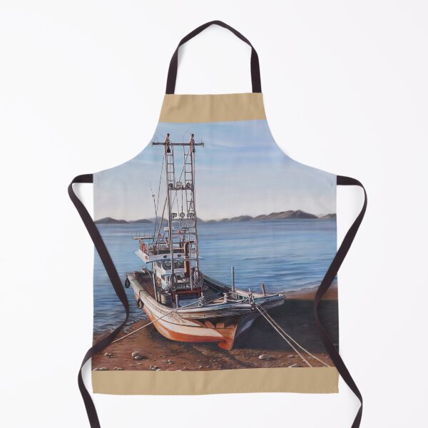 Item preview, The Isolated Boat at Twilight designed and sold by HaedamArt.