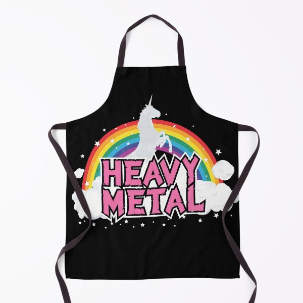 Item preview, Puffy Metal Unicorn Rainbow Graphic designed and sold by sawsan-art.