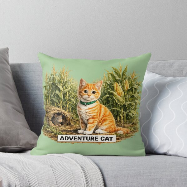 Item preview, Adventure Kitten in Nature Corn Field designed and sold by Northcrest Co..