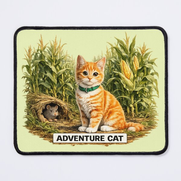 Item preview, Adventure Kitten in Nature Corn Field designed and sold by Northcrest Co..