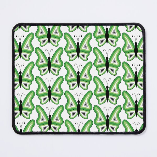 Item preview, Aromantic Pride butterflies designed and sold by Celeste Bocchicchio-Chaudhri.