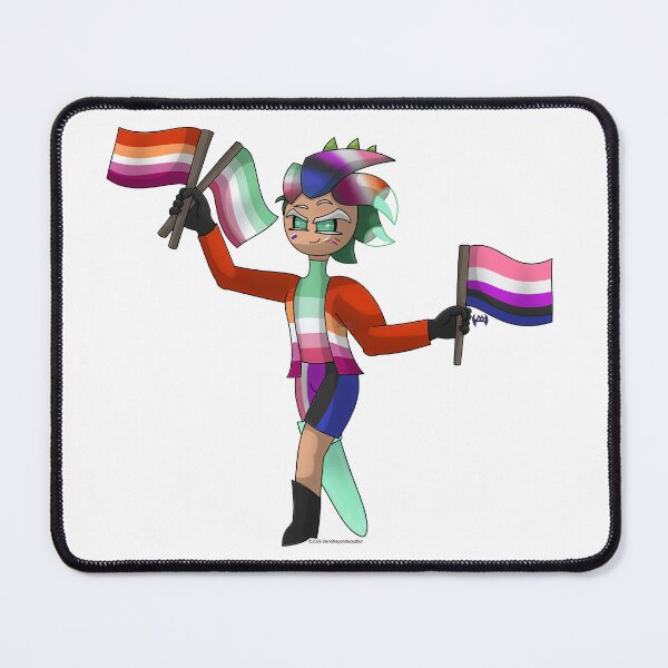 Item preview, CookieRun Pride Month Day 15: Aloe Cookie designed and sold by DarkDragonDeception - Claudia.