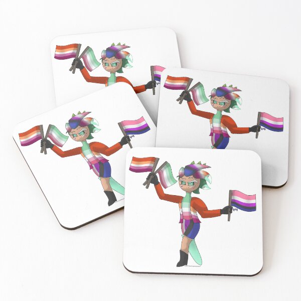 Item preview, CookieRun Pride Month Day 15: Aloe Cookie designed and sold by DarkDragonDeception - Claudia.