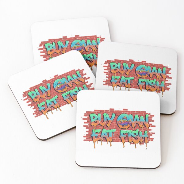 Item preview, Buy a Man Eat Fish, He Day, Teach Fish Man, To A Lifetime  designed and sold by Uglyandcute.