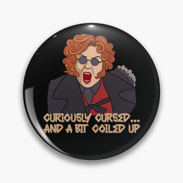 Item preview, Curiously Cursed... and a Bit Coiled up designed and sold by VexatArts.