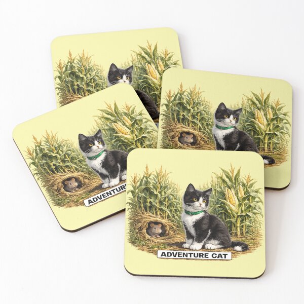 Item preview, Adventure Kitten in cornfield with hidden mouse designed and sold by Northcrest Co..