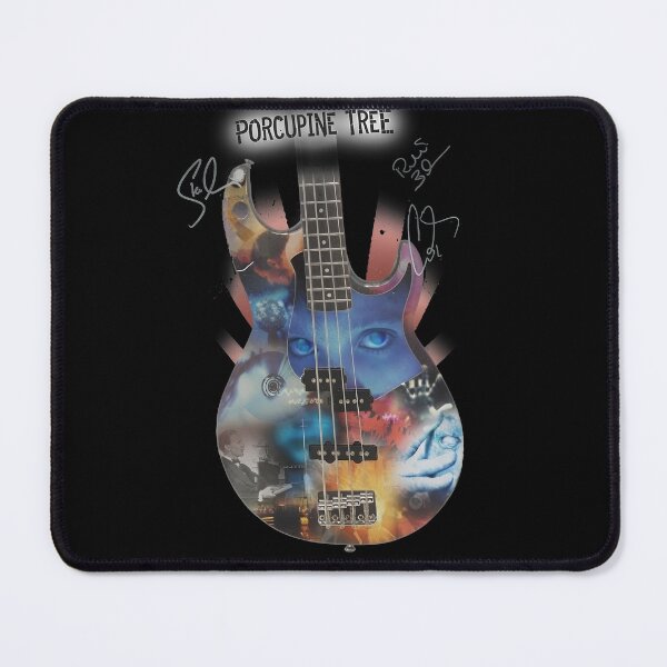 Item preview, Artistic Bass Guitar Music Collage Design designed and sold by sawsan-art.