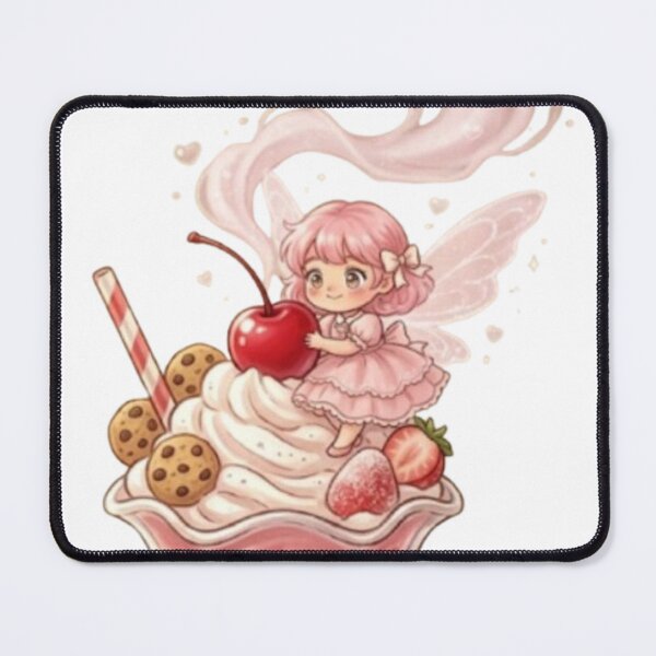 Item preview, Cute Cherry Milkshake Fairy Aesthetic designed and sold by Pure Art .