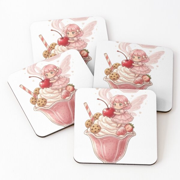 Item preview, Cute Cherry Milkshake Fairy Aesthetic designed and sold by Pure Art .