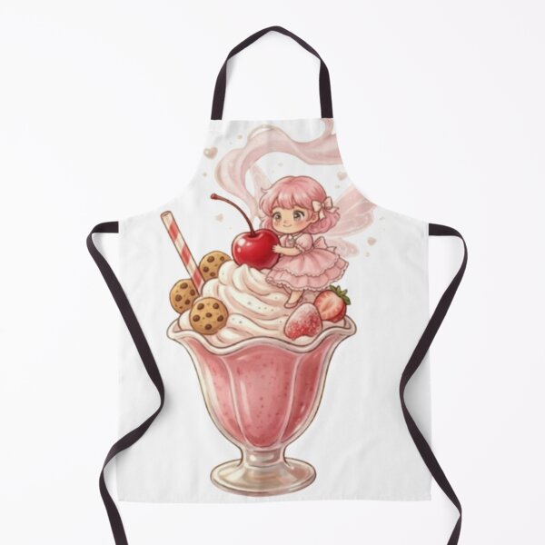 Item preview, Cute Cherry Milkshake Fairy Aesthetic designed and sold by Pure Art .