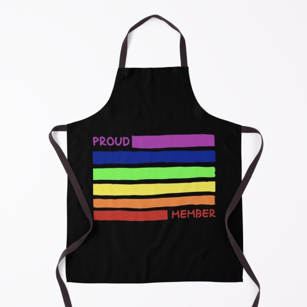 Aperçu de l'œuvre LGBTQ+ "PROUD MEMBER" créée et vendue par fideskizal.