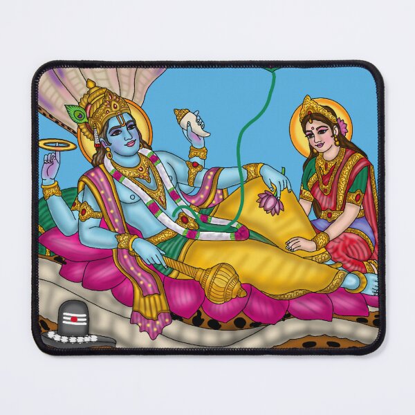 Item preview, Lakshmi Narayan Artwork designed and sold by Harshit_Digital_Arts.