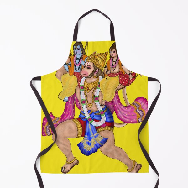 Item preview, Lord Hanuman Artwork | Sacred Hindu Divine Warrior Digital Art designed and sold by Harshit_Digital_Arts.
