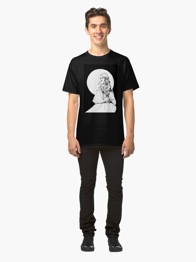 Alternate view of Lady with Ferrets Classic T-Shirt