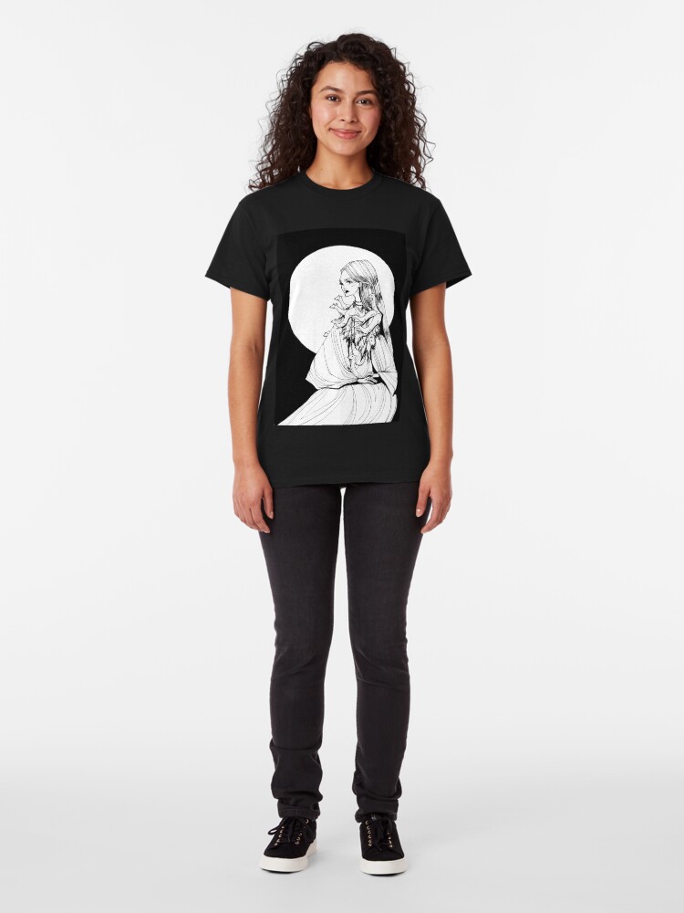 Alternate view of Lady with Ferrets Classic T-Shirt