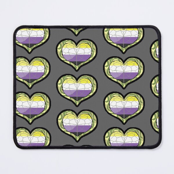 Item preview, Nonbinary Heart Container (Twilight Princess) designed and sold by Kitsuneki94.
