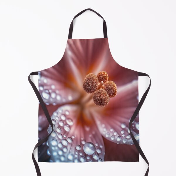 Item preview, Macro Dew Drop Flower Wall Art designed and sold by BeautifulVirtues.