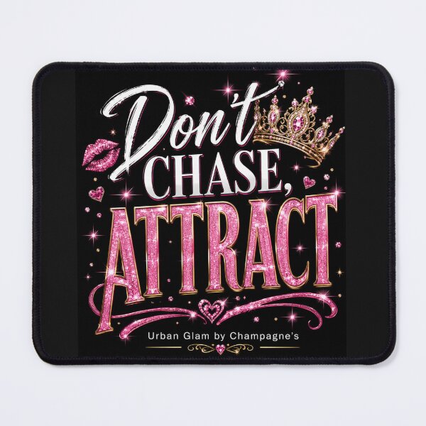 Item preview, Don't Chase, Attract (Dark Shirts) designed and sold by ChampagnFashion.