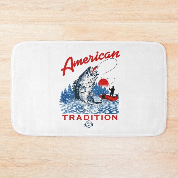 Item preview, American Fishing Tradition Vintage Bass Design designed and sold by gahteeriffico.