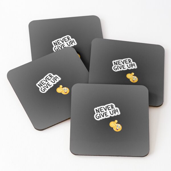 Item preview, NEVER GIVE UP designed and sold by EDUCATION & FESTIVAL.