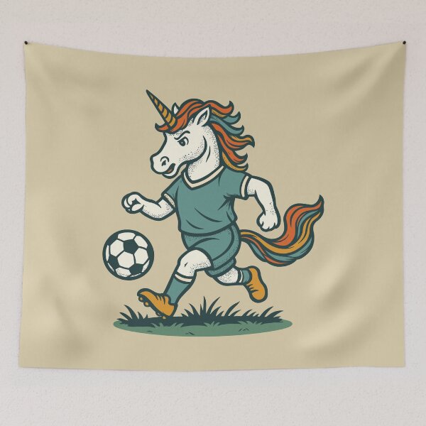 Item preview, Scotland Unicorn Soccer designed and sold by Ghost on Toast.