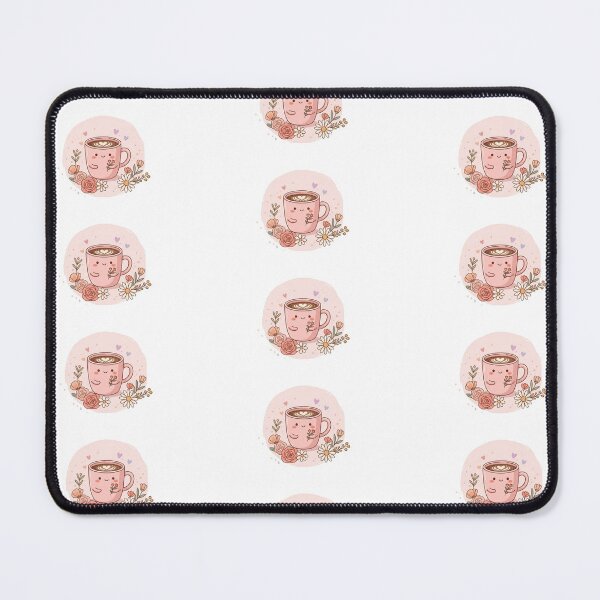 Item preview, Kawaii Coffee Mug with Flowers - Flirty and Aesthetic designed and sold by AidaAviles.