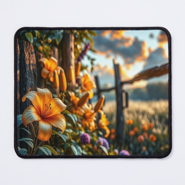 Item preview, Orange Lily Flower Wall Art designed and sold by BeautifulVirtues.