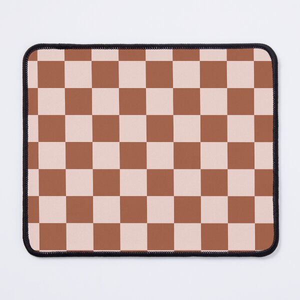 Item preview, Cinnamon and Blush Pink Checkered Phone Case | Gift for Mom or Girls | Minimalist Cinnamon Checkerboard Journal | Gift for Students | Cute Blush Pink Checkers Tote Bag | Gift for Teacher designed and sold by VivaFy.