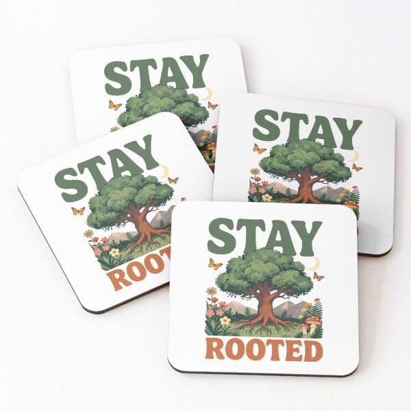 Item preview, STAY ROOTED PLANT LOVER INSPIRATIONAL T-SHIRT designed and sold by Estte-creative.