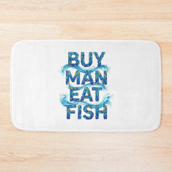 Item preview, Buy a Man Eat Fish, He Day, Teach Fish Man, To A Lifetime  designed and sold by Uglyandcute.