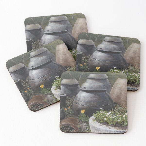Item preview, Traditional Korean Jangdok Pots in Bamboo Forest, Damyang designed and sold by HaedamArt.