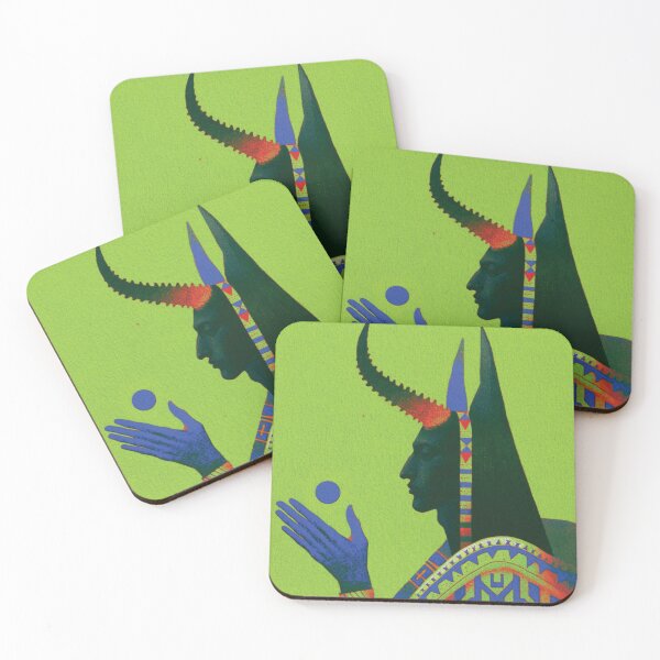 Item preview, Psychedelic Anubis Art designed and sold by fish-eye.
