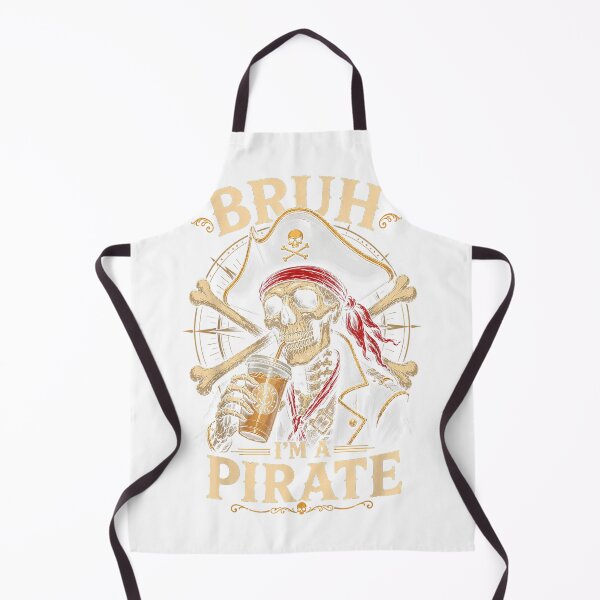Item preview, I'm a Pirate Lazy Pirate Skull Costume Halloween T-Shirt designed and sold by SavsMerch.