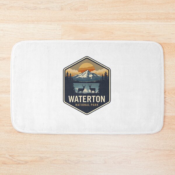 Item preview, Waterton National Park Travel Hiking Outdoors Adventure Wildlife designed and sold by Simsimah26Parks.