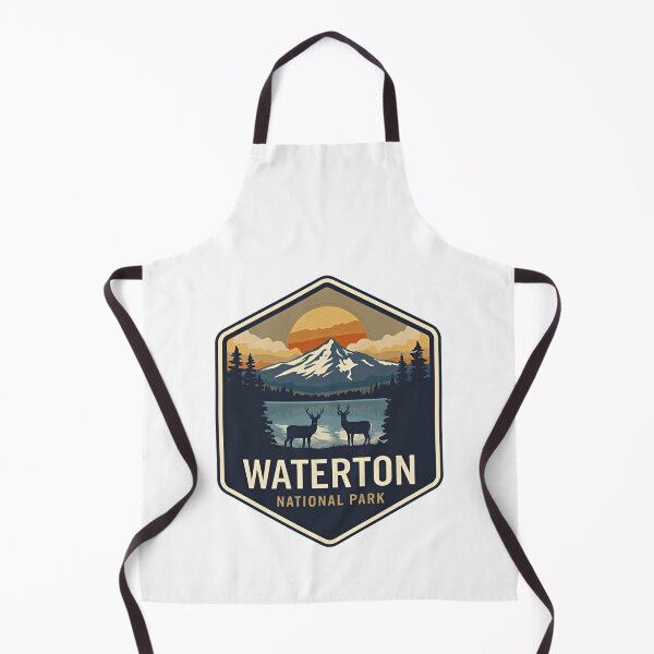 Item preview, Waterton National Park Travel Hiking Outdoors Adventure Wildlife designed and sold by Simsimah26Parks.
