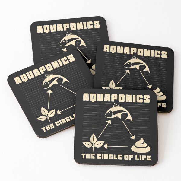 Item preview, Aquaponics The Circle Of Life Hydroponics designed and sold by goombi-creative.