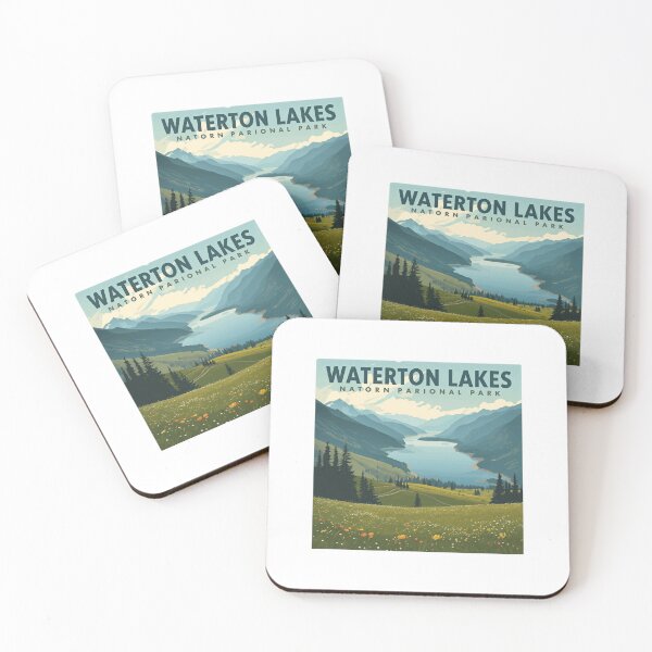 Item preview, Waterton Lakes Natorn Parional Park Travel Souvenir Nature Lover designed and sold by Simsimah26Parks.