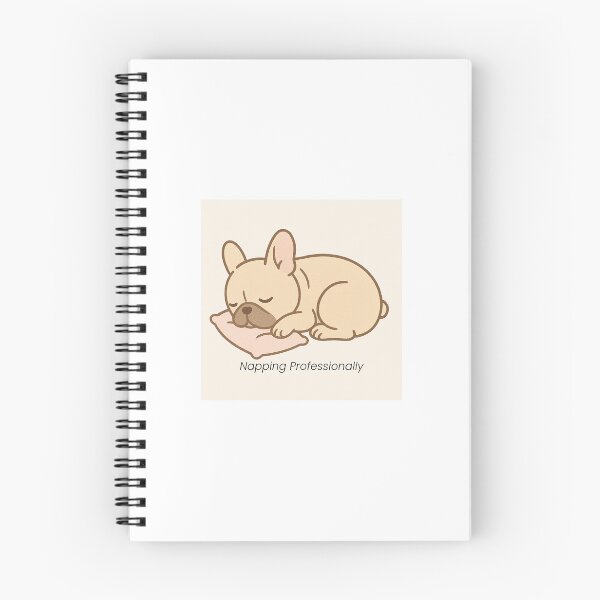 Item preview, Sleeping Frenchie designed and sold by MuttAboutYou.