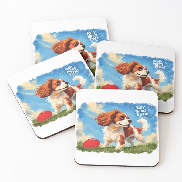 Item preview, FOOTY TREATS REPEAT designed and sold by Tracey Unthank.