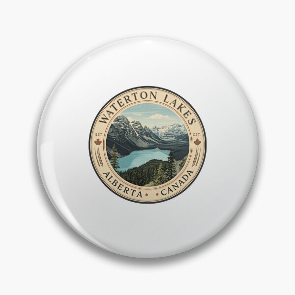 Item preview, Waterton Lakes Alberta Canada National Park Travel Visitor designed and sold by Simsimah26Parks.