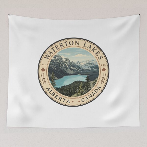 Item preview, Waterton Lakes Alberta Canada National Park Travel Visitor designed and sold by Simsimah26Parks.