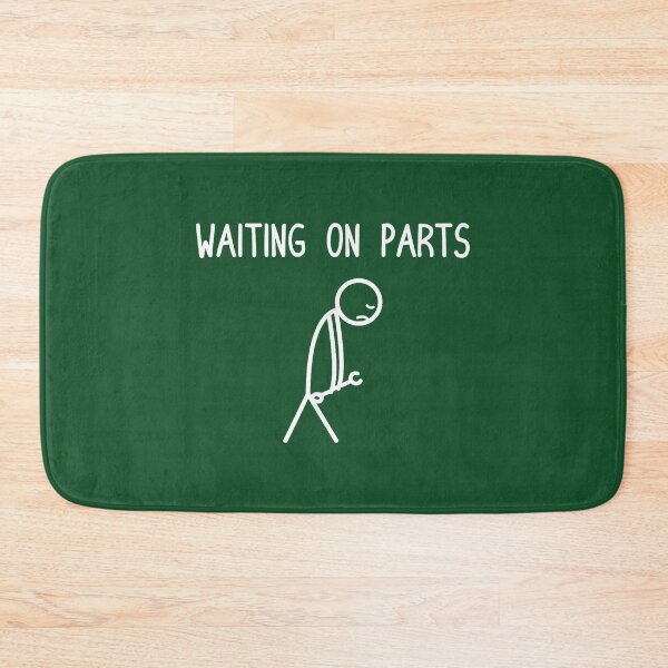 Item preview, Waiting on Parts Car Lovers Mechanic Garage Car Guy designed and sold by MichelLoveHaris.