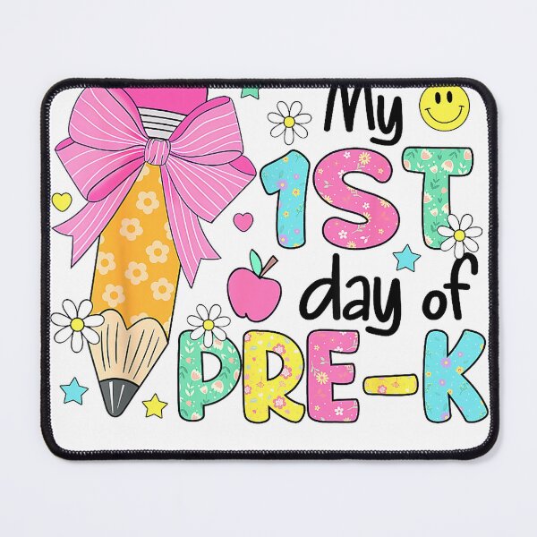 Item preview, My 1st Day of Pre-K PreK Pre K 2025 Back to School Girls T-Shirt designed and sold by RKdrawings.