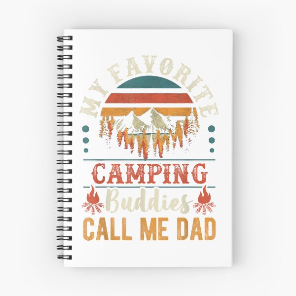 Item preview, My Favorite Camping Buddies Call Me Dad Funny Father Sayings T-Shirt designed and sold by kevincuellar.